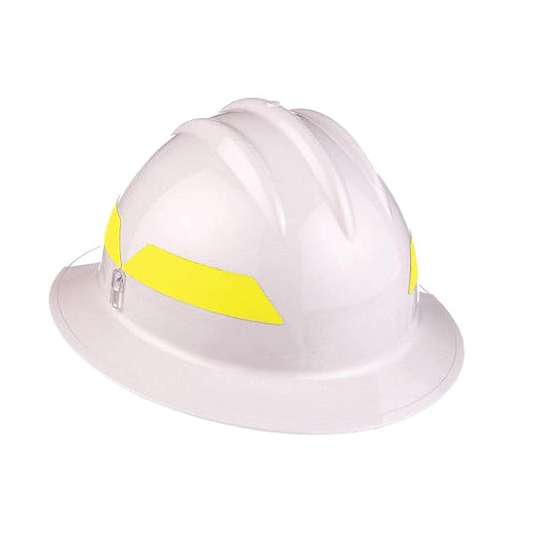 Fire-Helmet-White-Thermoplastic